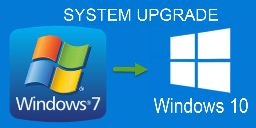 Windows 7 auf 10 Update